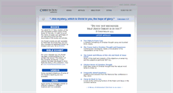 Desktop Screenshot of christinyou.com